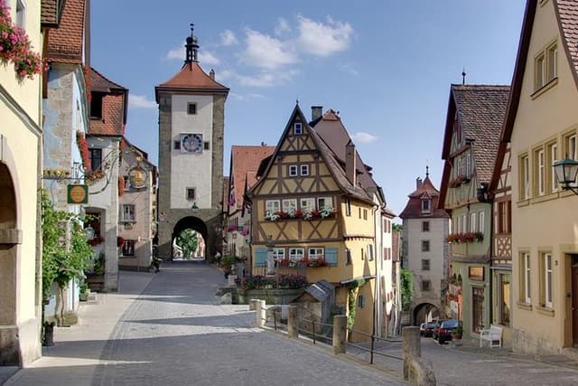 Guided Rothenburg Day Trip from Frankfurt