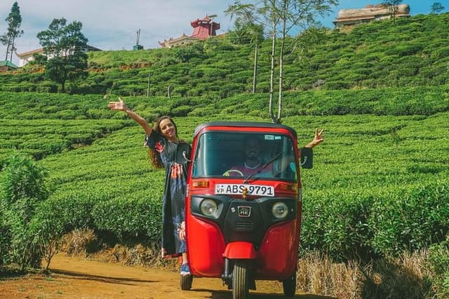 Exclusive: Tea Gardens and Waterfalls of Nuwara Eliya by Tuk-Tuk