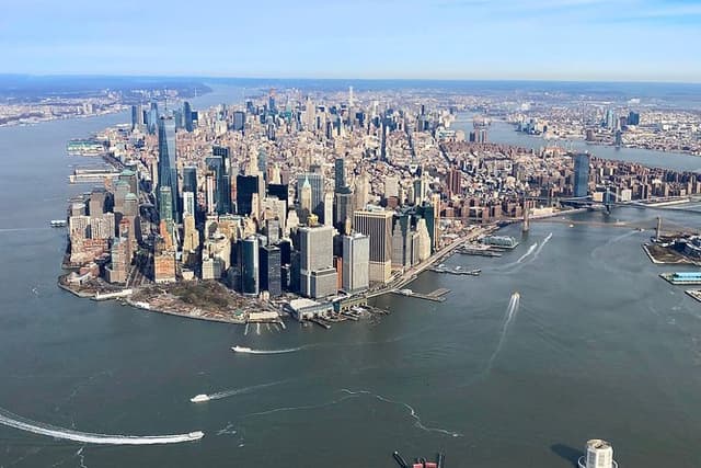 New York City Skyline Helicopter Tour from New Jersey