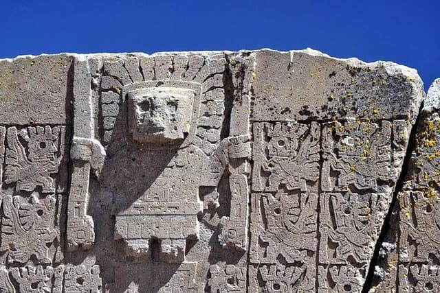 TIWANAKU RUINS. Spiritual & Political Centre - Tiwanaku Culture.