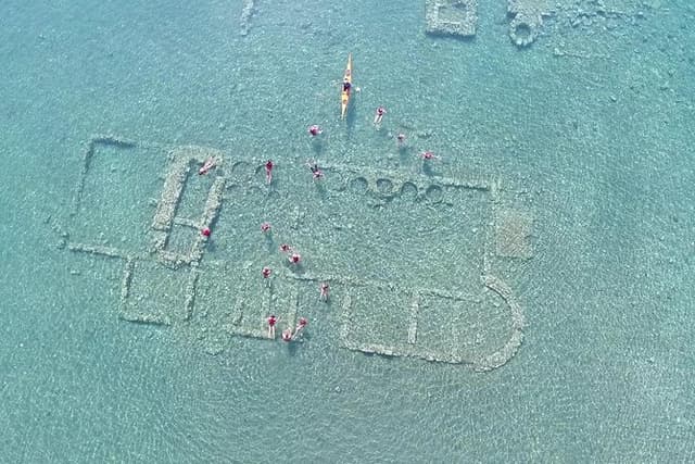 Explore the the sunken city and the small ancient theatre