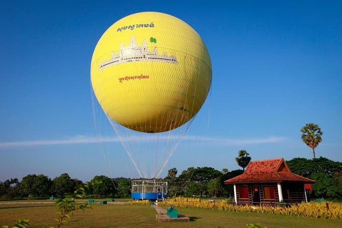 Angkor Stunning Hot Air Balloon: Siem Reap Aerial Tours