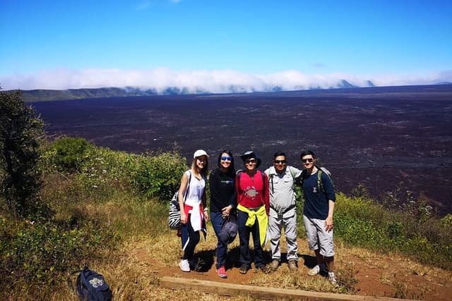 Sierra Negra Volcano Hiking in Isabela Island