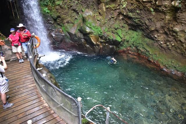 Volcano-Waterfall and Hot Springs Private Tour