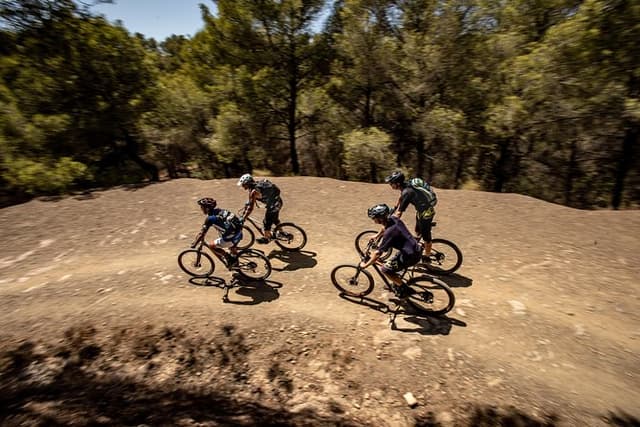 Malaga E-MTB Tour: Botanical Garden, Natural Park and Port of Malaga