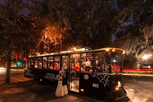 Savannah Ghosts & Gravestones Trolley Tour