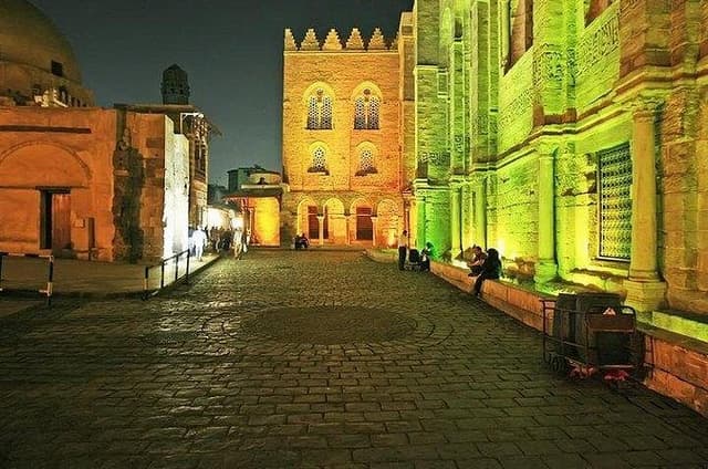 El Moez Street and Al Azhar Park in Cairo