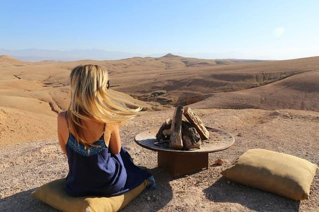 From Marrakech: Desert Agafay And Atlas Mountains Day Trip