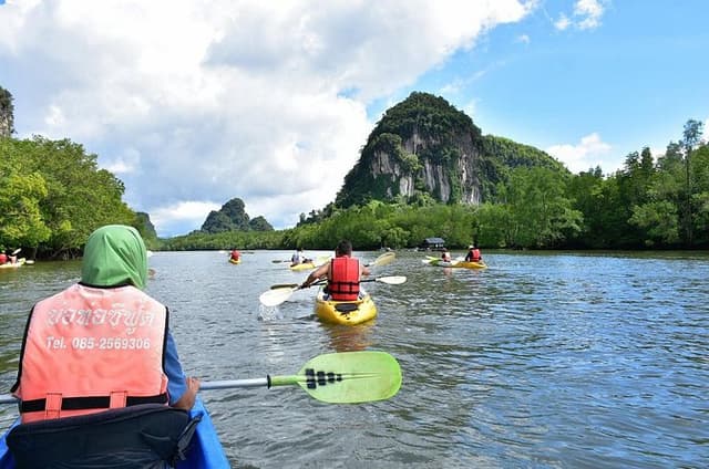Ban Bor Thor Kayaking Full-Day Tour from Krabi with Lunch