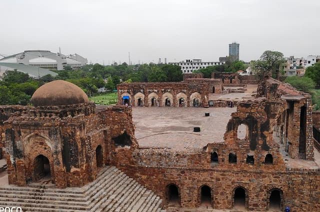 Delhi Tour of Feroz Shah Kotla,Purana Qila and Old delhi