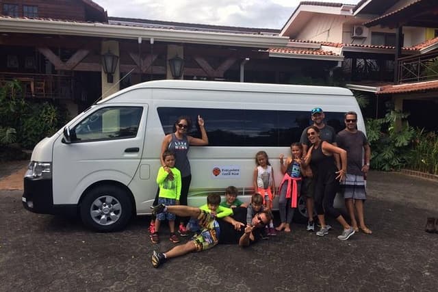 Private Shuttle from Caldera to San Jose airport