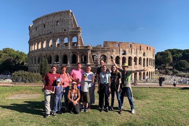 German Colosseum and Roman Forum