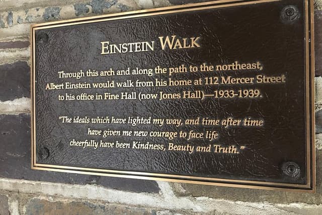 5 Star Shameless Name Dropping Walking Tour of Campus & Einstein's Neighborhood