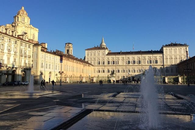 Walking around Turin with a local guide
