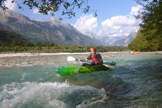 Guided Sit on Top Kayak Trip on Soca River