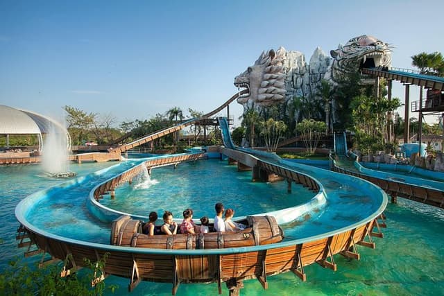 Thrilling Rides & Free Buffet at Siam Amazing Park, Bangkok