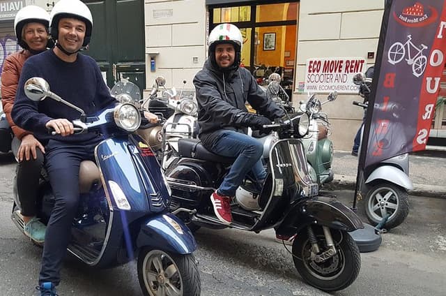 Vespa Self Drive Tour Secret Rome 3/4 hours