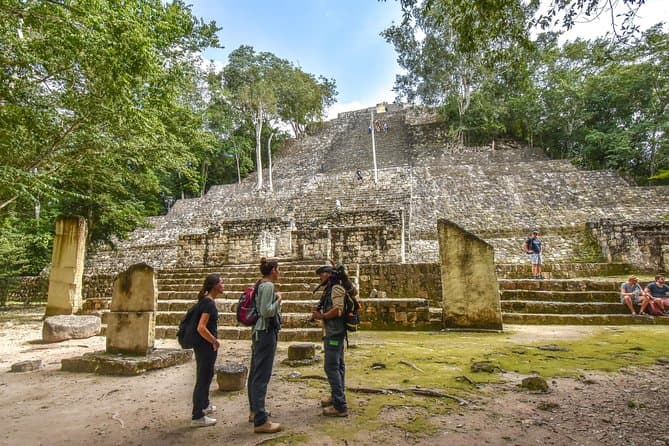 Explore the Majestic Becán Archaeological Site from Bacalar