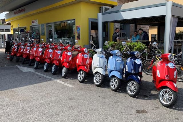Vespa tour Lago di Garda (solo noleggio)