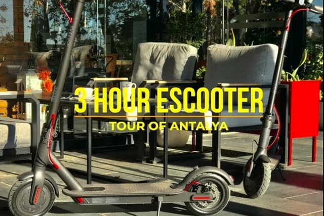 Electric Scooter Tour of Antalya