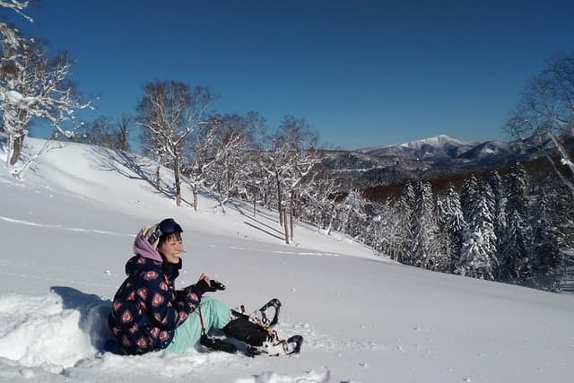 Snowshoe Hike Tour from Sapporo include hotel p/up & drop off