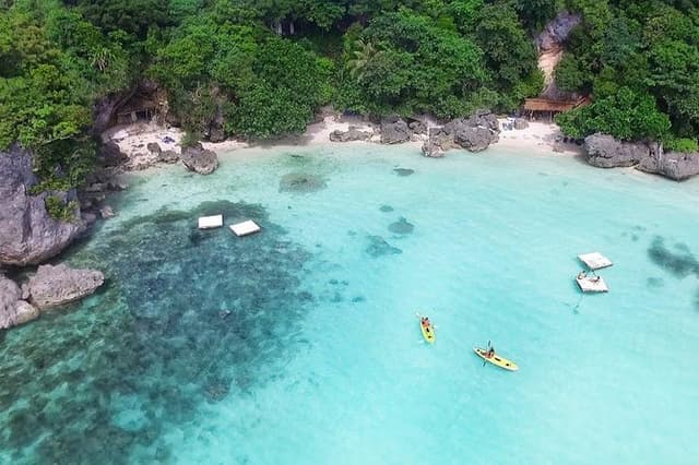 Boracay Island Hopping + Hot Kawa Bath + UFO