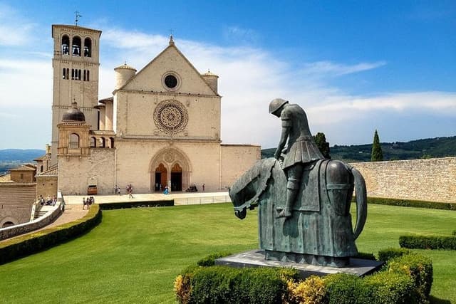 Assisi: the Three Major Basilicas. St. Francis, St. Clare and Porziuncola chapel