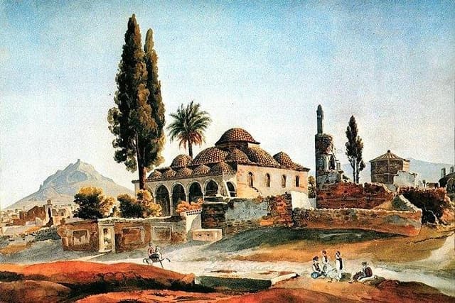 Medieval Athens Walking Tour with Late Lunch and Wine