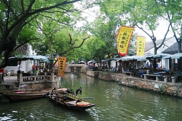 Suzhou Private Tour with Tongli Town Boat Tour, Paper-cutting & Vegetarian Lunch
