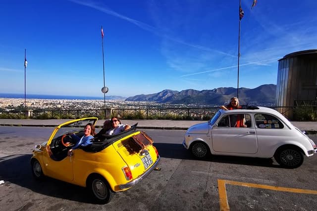 Palermo & Mondello: Vintage Fiat 500 Sightseeing Tour