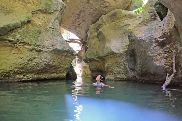 Arenales River Caving, Waterfall &Tropical Forest Secret Spring