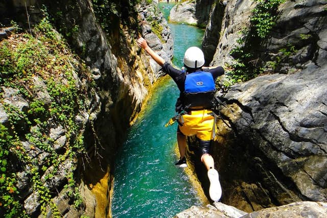 Matacanes : Canyoning + Hiking + Water Jumps + Rappel + Caves