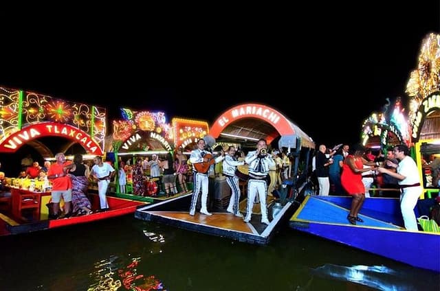 Mexican Party Xoximilco Tour! Round Transportation From Cancun & Riviera Maya