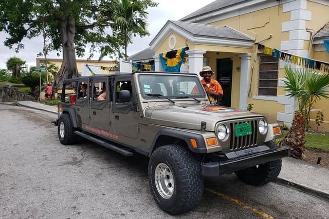 Funky Jeep Adventure in Nassau