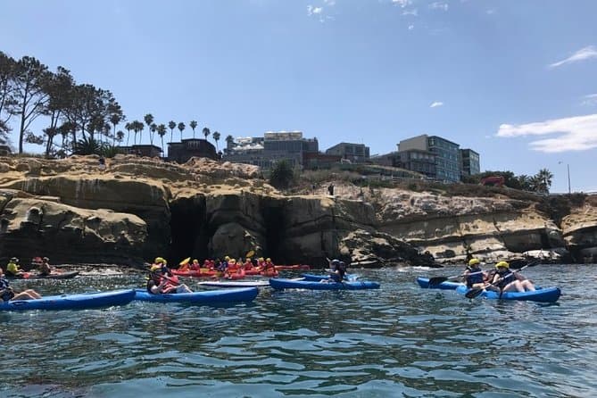 Explore La Jolla Sea Caves via Premier Kayak Tours