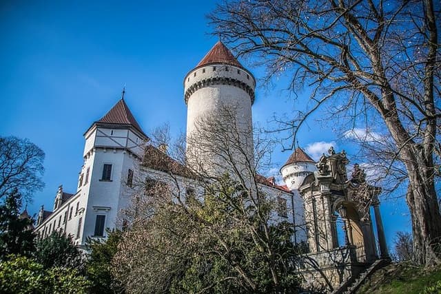 Private Day Excursion to Karlstejn Castle & Konopiste Castle with Local Guide