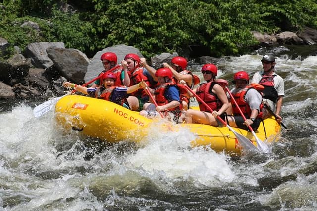 Upper Pigeon River Whitewater Rafting