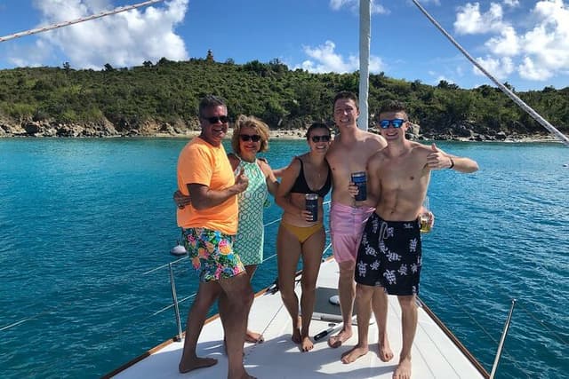 Full Day Private Charter, Snorkel St. John (12 guests, 55’ yacht)
