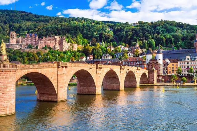 from Frankfurt: Heidelberg, Mercedes Museum / Schwetzinger Schloß