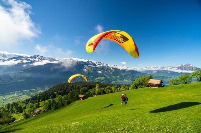 Best Paragliding Adventures in Interlaken, Switzerland
