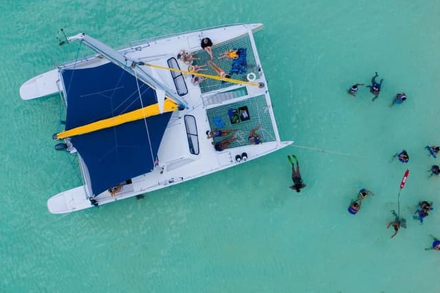 Icacos Deserted Island Catamaran, Snorkel, and Picnic Cruise