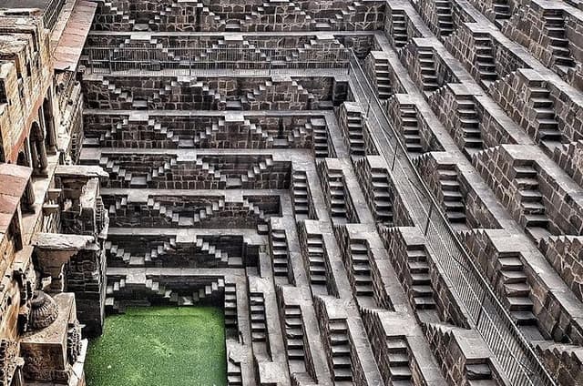 Abhaneri Chand Baori Stepwell Day Trip from Jaipur