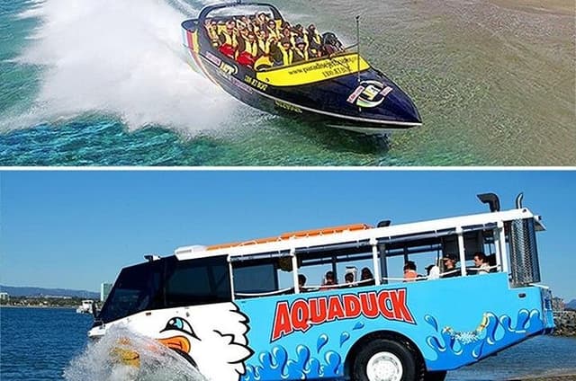 Aquaduck & Paradise Jet Boating Combo
