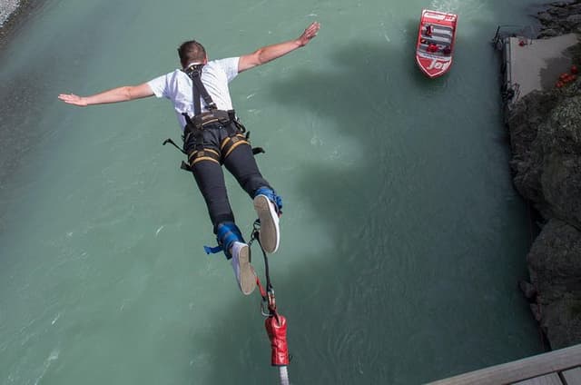 Hanmer Springs Bungy Jump, New Zealand