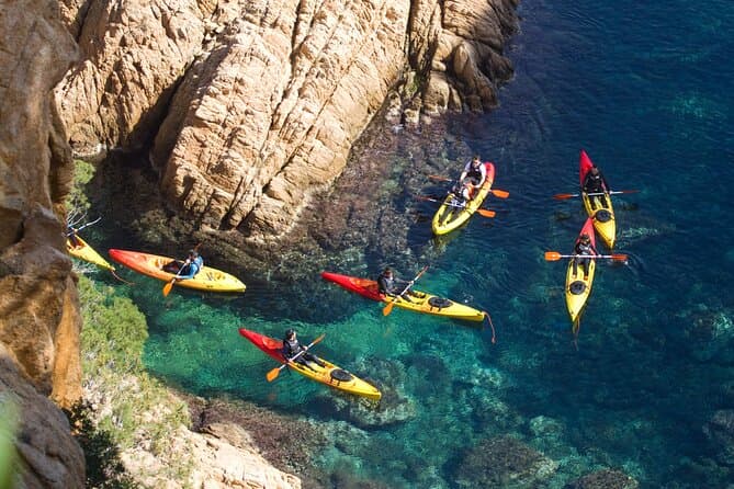 Costa Brava Sea Caves Kayak & Snorkel Tour