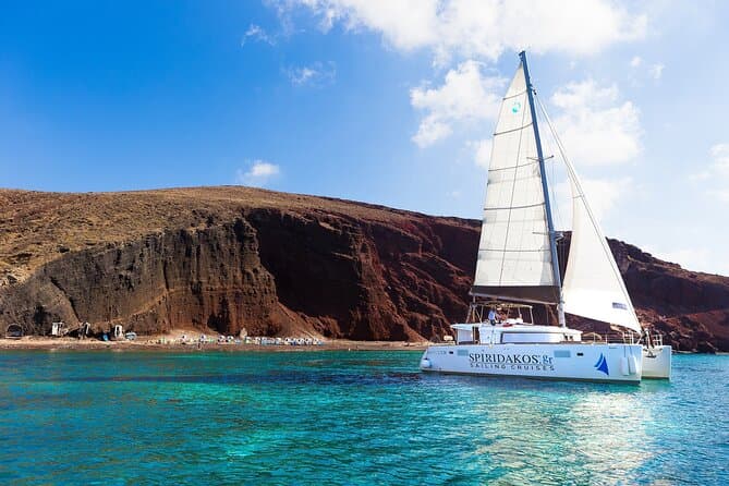 Best Santorini Catamaran Cruises & Sunset Sailing Tours