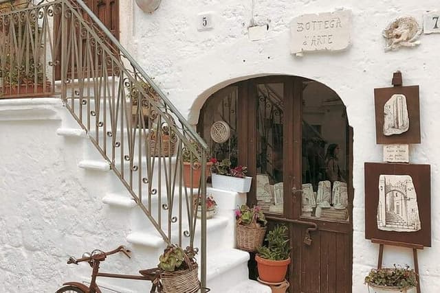 Day Tour of Ostuni, Martina Franca, Alberobello from Bari