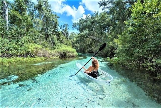 Rock Springs 2-Hour Glass Bottom Guided Kayak Eco Tour