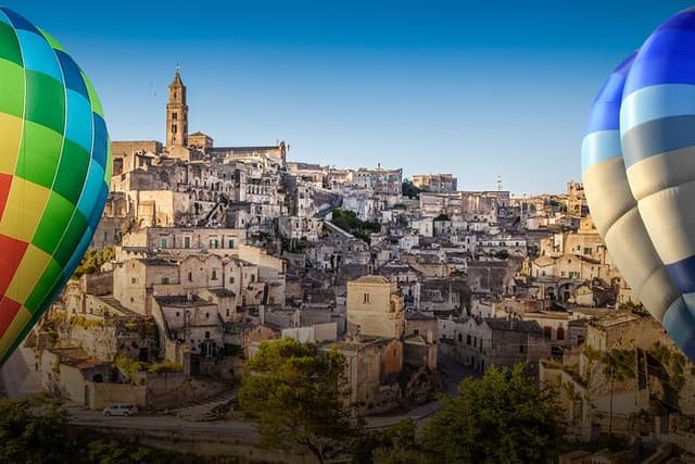 Exclusive Private Hot Air Balloon Flight in Matera with Breakfast