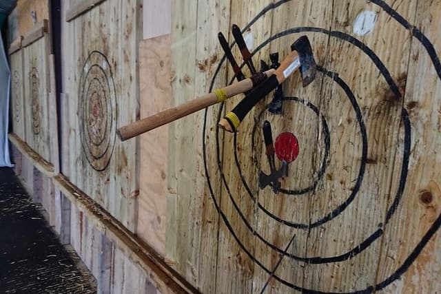 Axe Throwing (inside or outside)